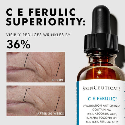 SkinCeuticals C E Ferulic Vitamin C Serum 30ml – Antioxidant Treatment