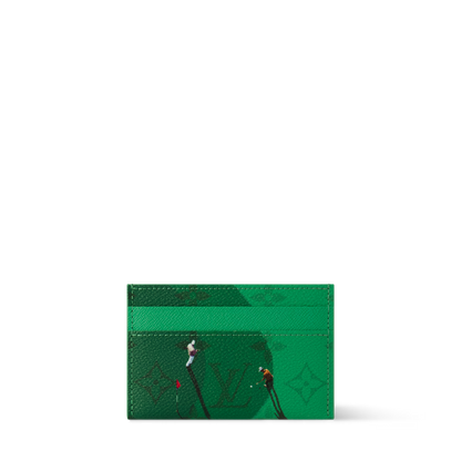 Louis Vuitton Golf Green Card Holder – Luxury Leather Card Wallet