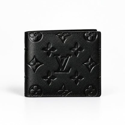 Louis Vuitton Multiple Monogram Canvas Slender Wallet – Black Men’s