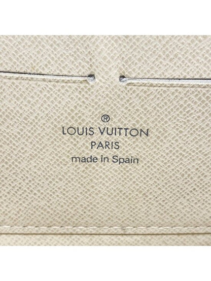 Louis Vuitton Damier Azur Zippy Wallet – Zip Around Long Wallet Purse | White